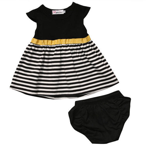 Toddler Kids Baby Girls Clothes Set Striped Summer Outfits T-shirt Tops Pants Short 2PCS Children Clothing Girl Costume New
