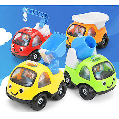 Random Color Car Truck Cute Gift Baby kids Toys Baby Boy Girl Super Cute Mini Car Cartoon Cars
