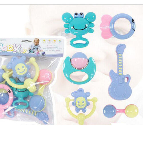 Toy Bed Bells Kids Baby Toys Gift E Animal Handbells Musical Developmental Cute Baby Rattles